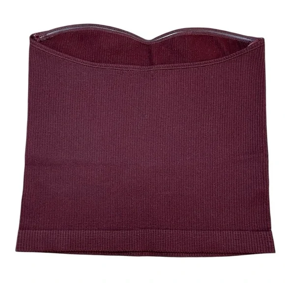 Dynamite Ribbed Sweetheart Tube Top - Picture 3 of 5